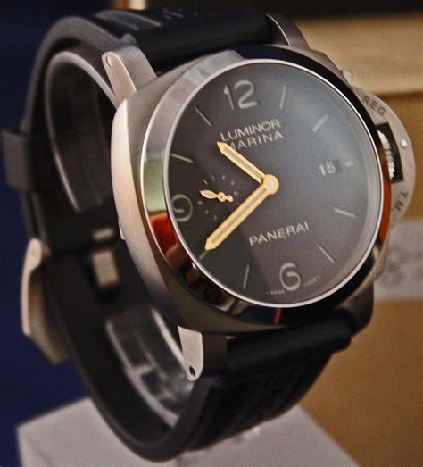 panerai pam 351 titanium price|Panerai 44mm titanium watch.